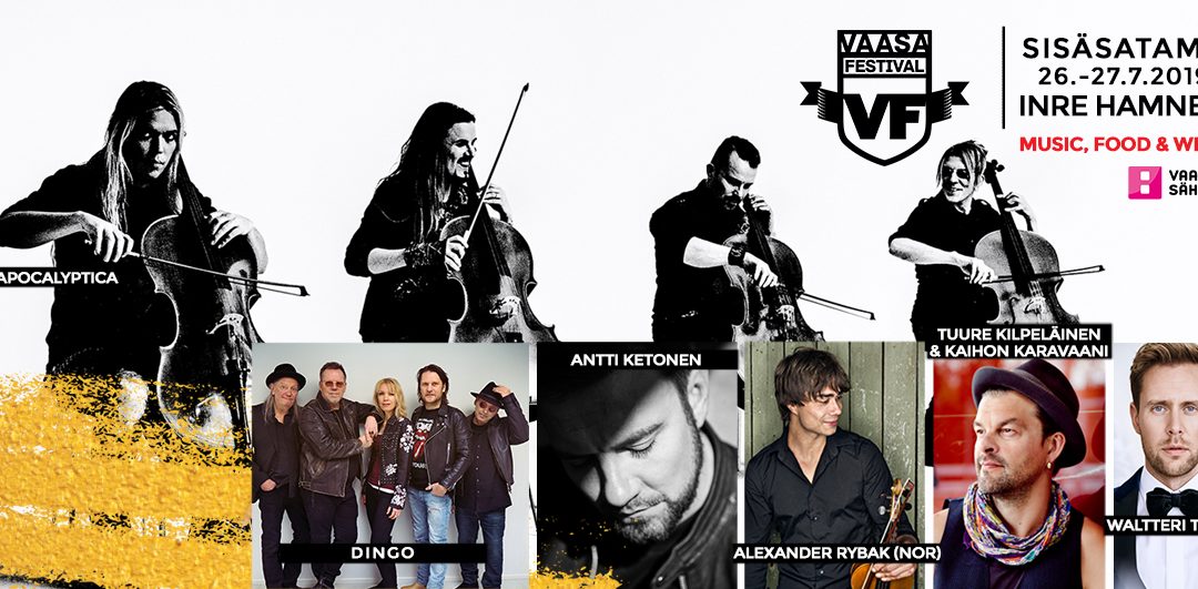 Leningrad Cowboysin laulaja Apocalyptican vokalistiksi kesän Vaasa Festival -keikalle!