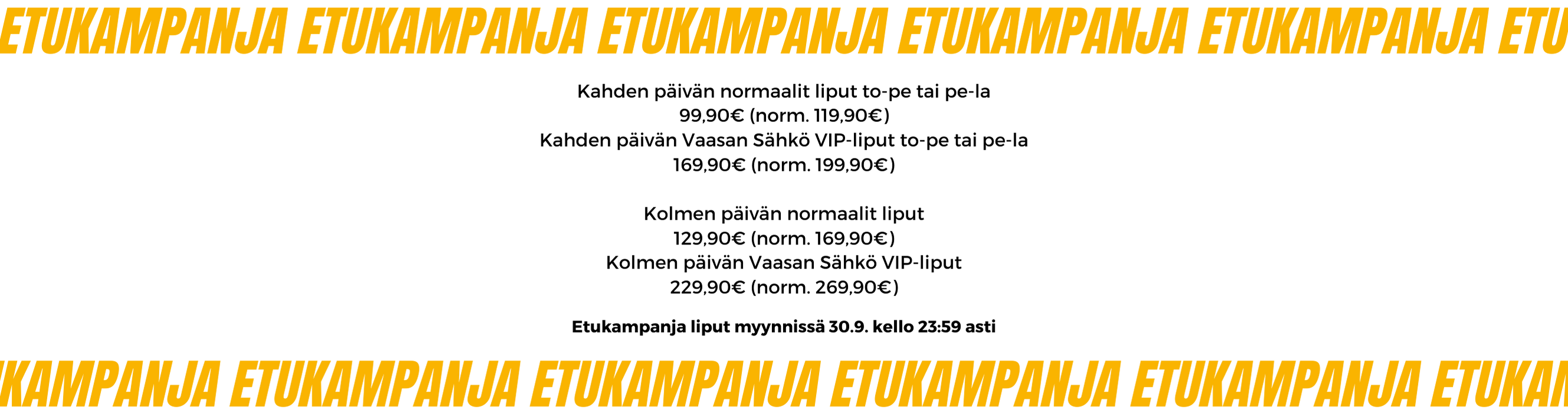 ETUKAMPANJA
